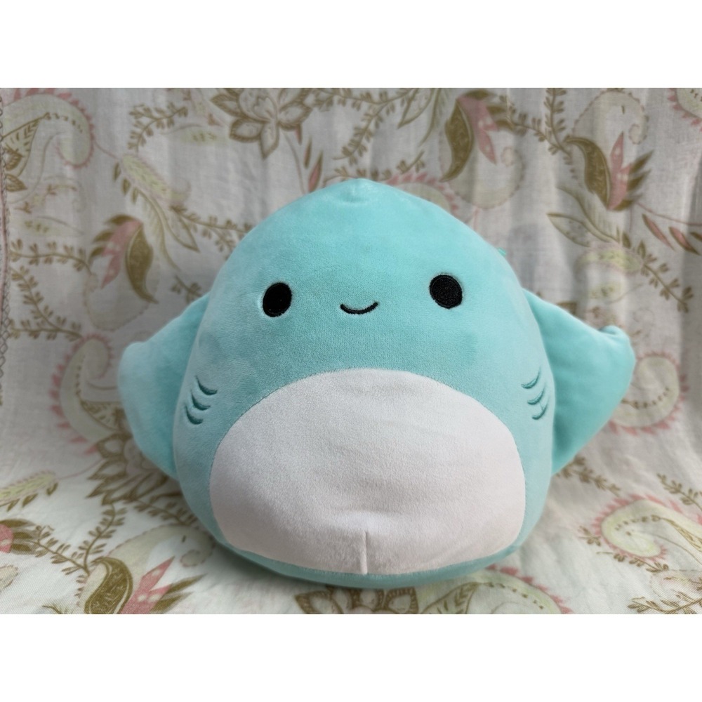 Squishmallows‎ Maggie the Stingray Plush 9" Blue Kellytoy